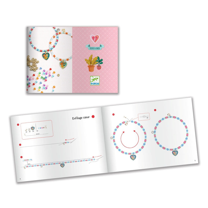 Djeco Heart 2 Heart Bracelet Bead Kit