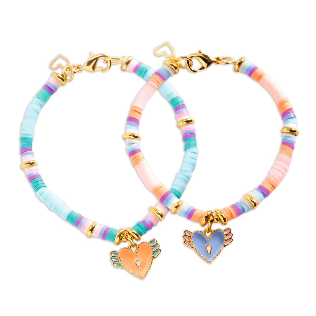 Djeco Heart Heishi Bracelet Bead Kit
