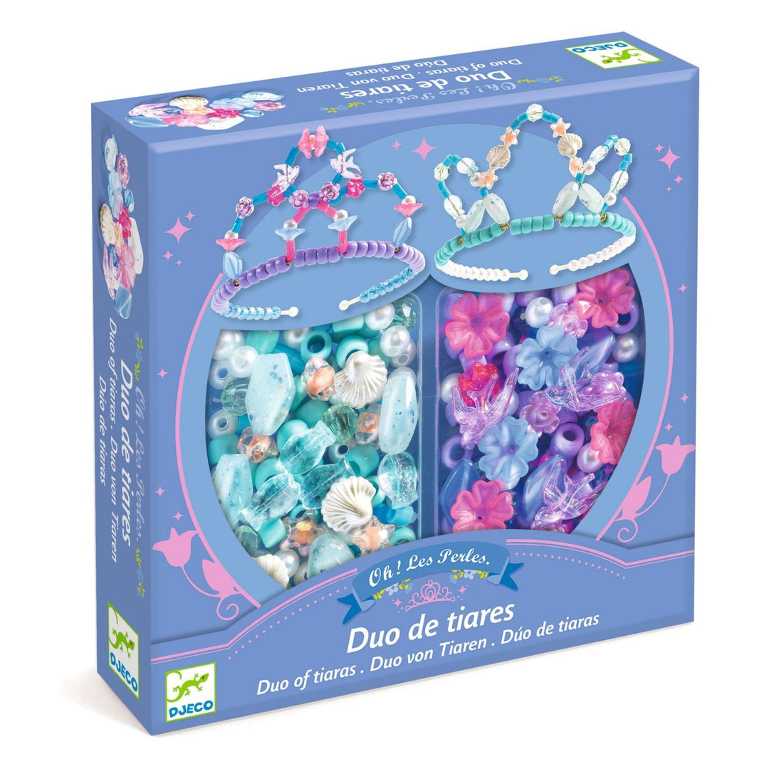Djeco Duo of Tiaras Bead Kit