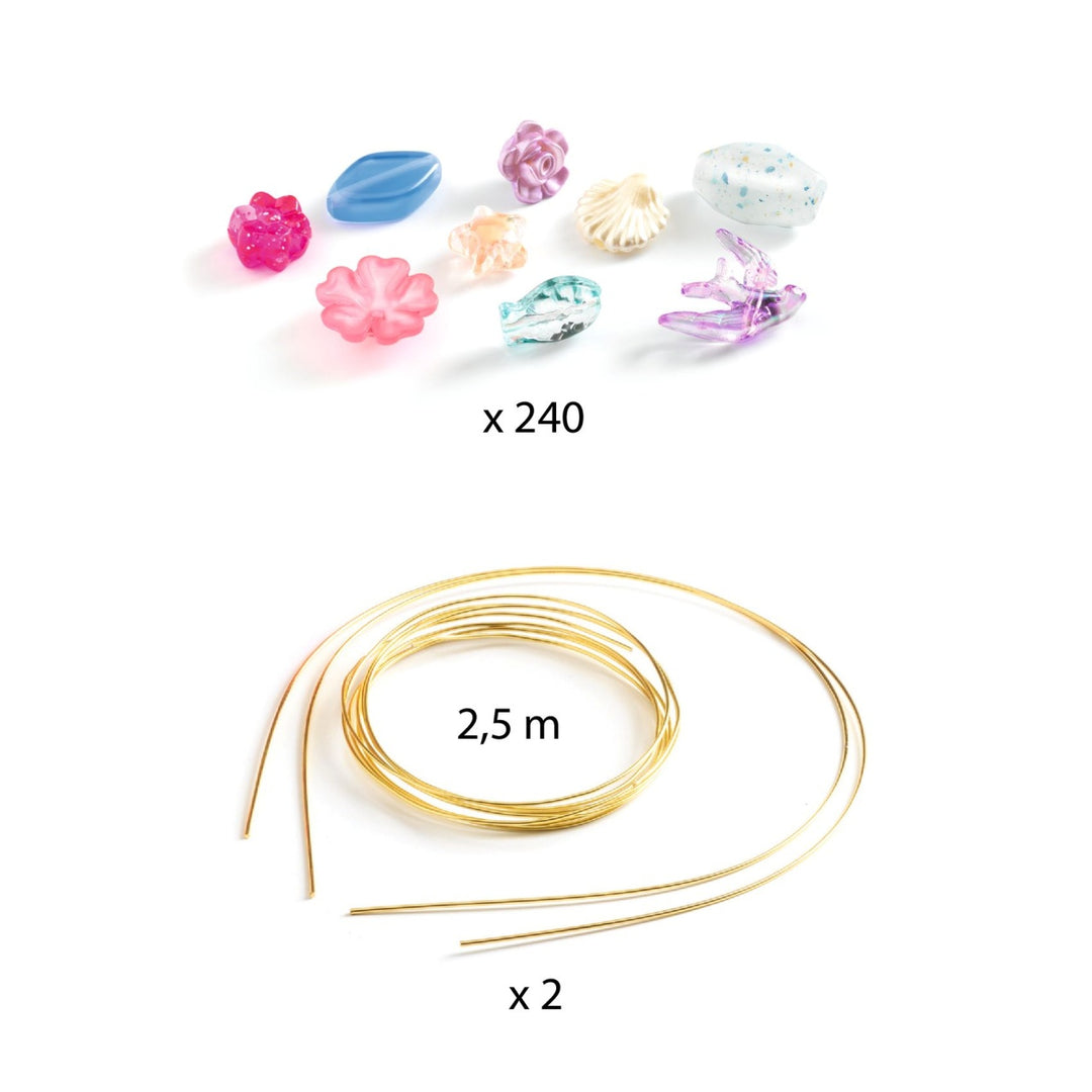Djeco Duo of Tiaras Bead Kit