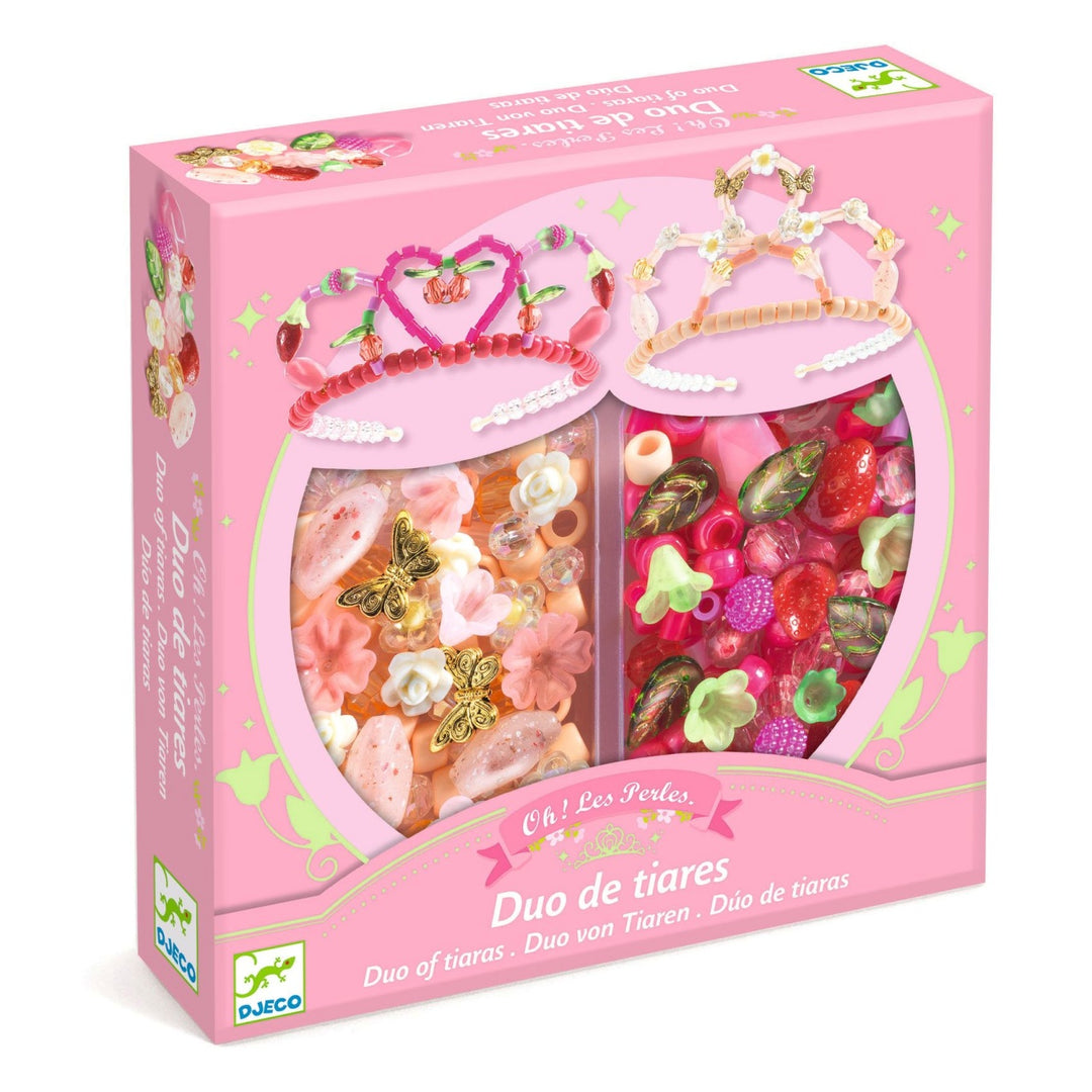 Djeco Duo of Tiaras Bead Kit