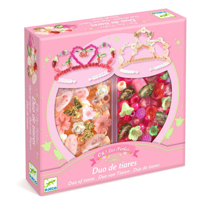 Djeco Duo of Tiaras Bead Kit