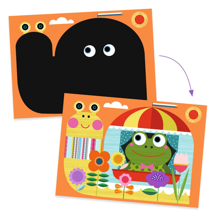 Djeco Scratch Cards for Little Ones - It is fun to discover