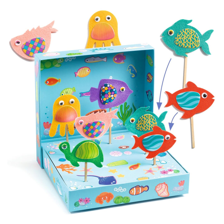 Djeco Collage Set - Happy Aquarium