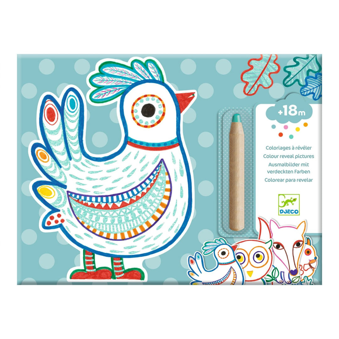 Djeco Magic Colouring - Forest Friends