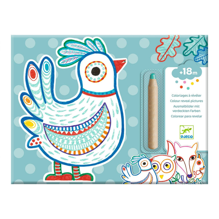 Djeco Magic Colouring - Forest Friends