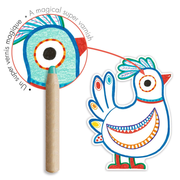 Djeco Magic Colouring - Forest Friends