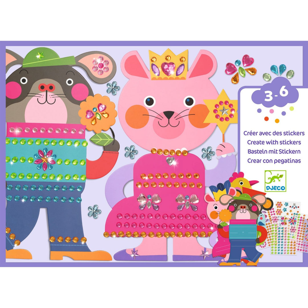 Djeco Stickers - Sparkles