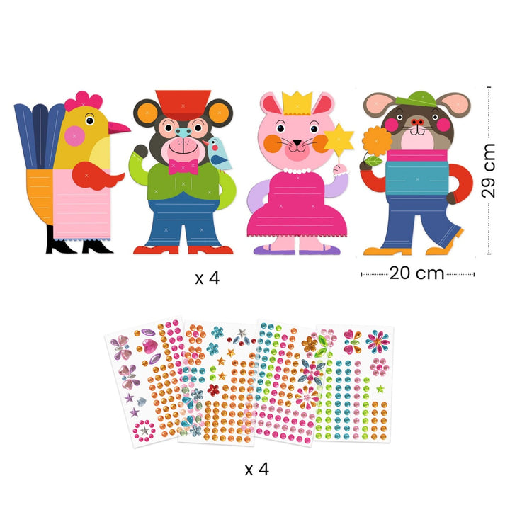 Djeco Stickers - Sparkles