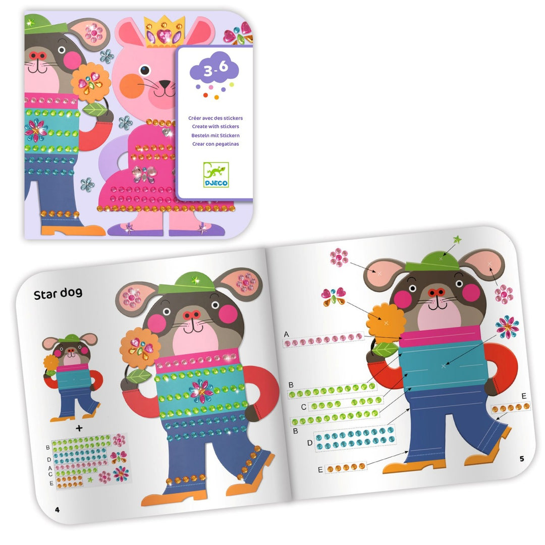 Djeco Stickers - Sparkles