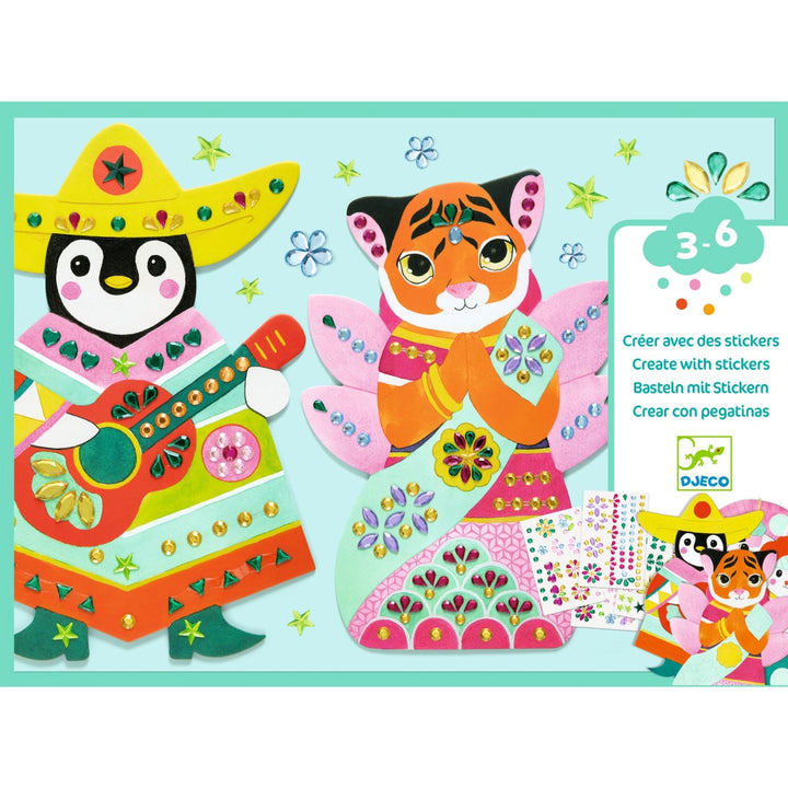 Djeco Stickers - Rhinestones