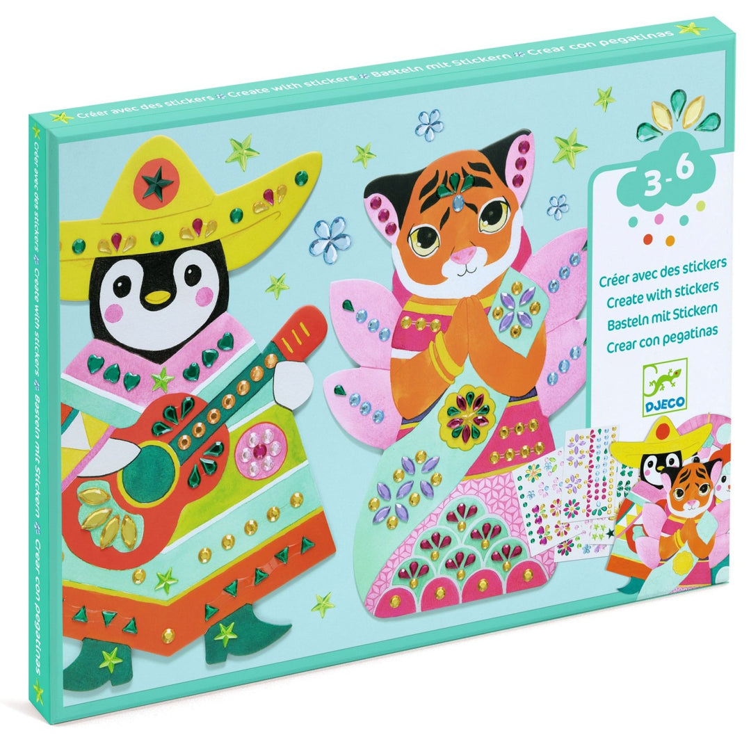 Djeco Stickers - Rhinestones