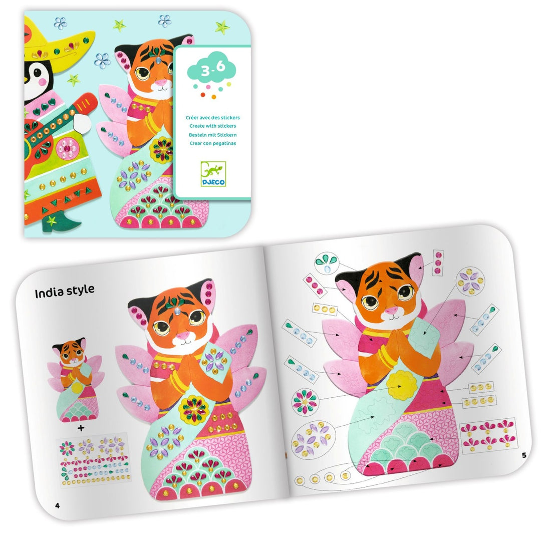 Djeco Stickers - Rhinestones