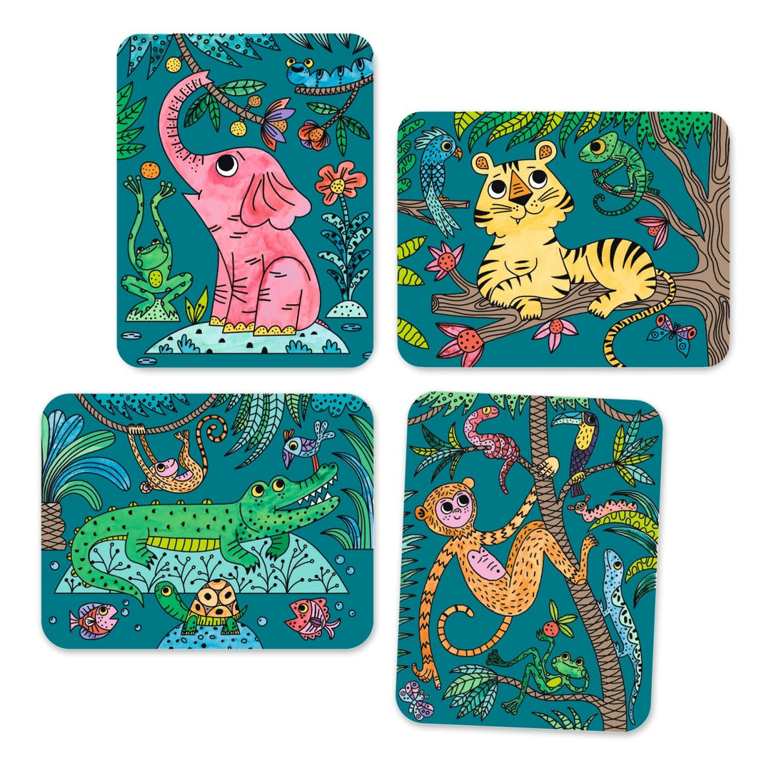 Djeco Magic Reveal Paint - In the Jungle