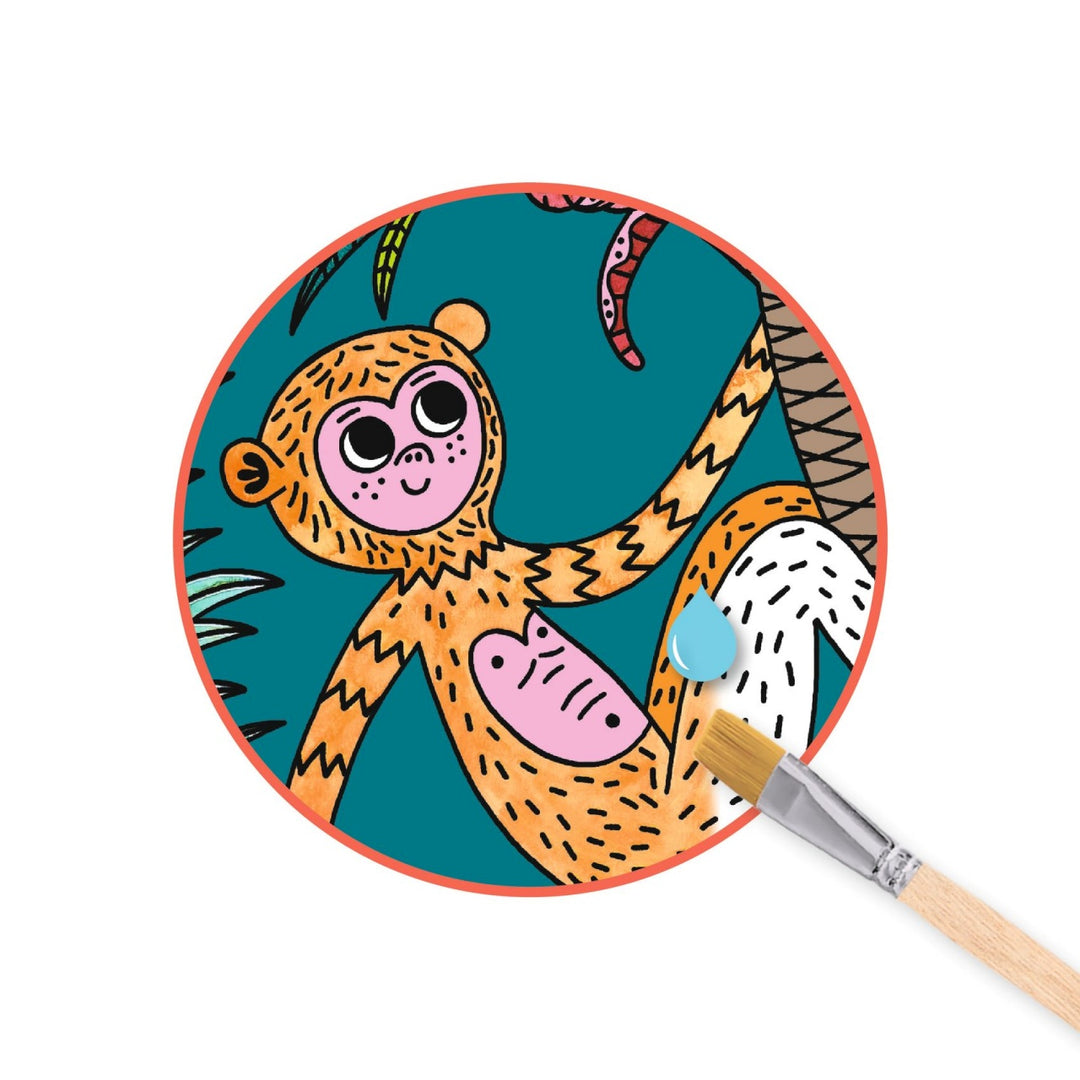 Djeco Magic Reveal Paint - In the Jungle