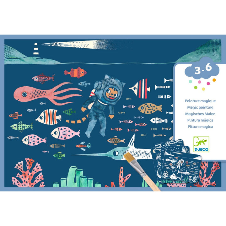 Djeco Magic Reveal Paint - In the Ocean