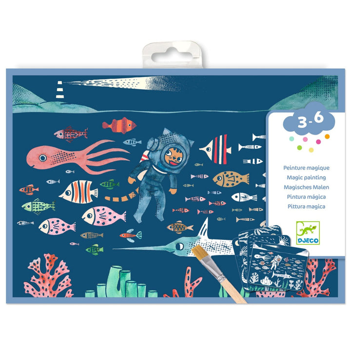 Djeco Magic Reveal Paint - In the Ocean