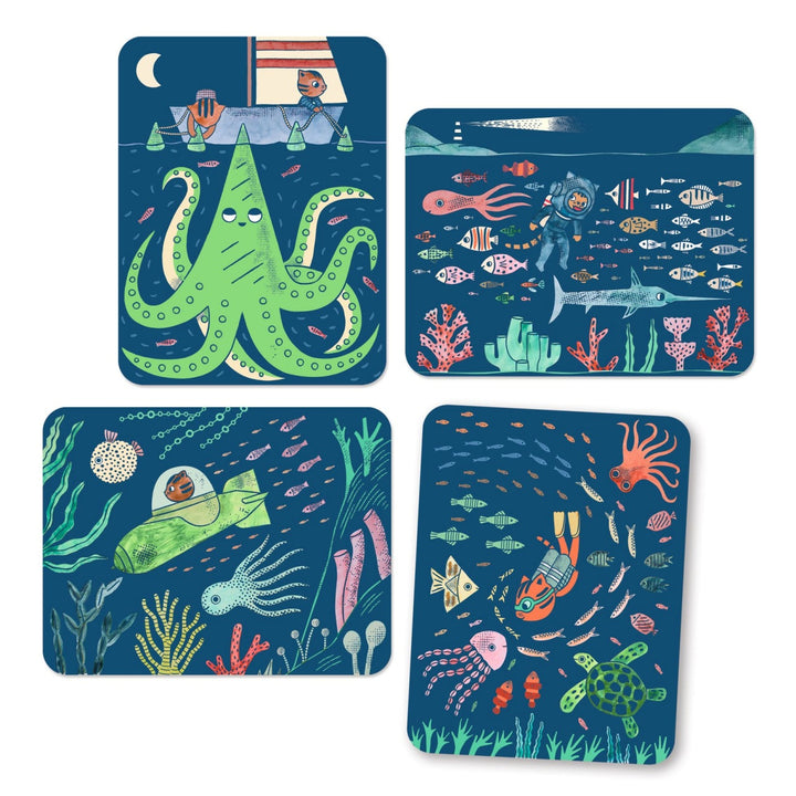 Djeco Magic Reveal Paint - In the Ocean