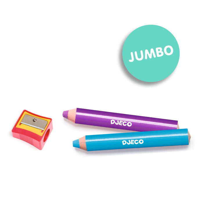 Djeco Set of 12 Chunky Pencils