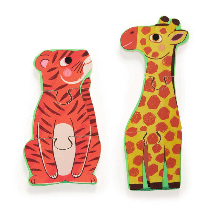 Djeco Wooden Puzzle - Cou Cou Tiger
