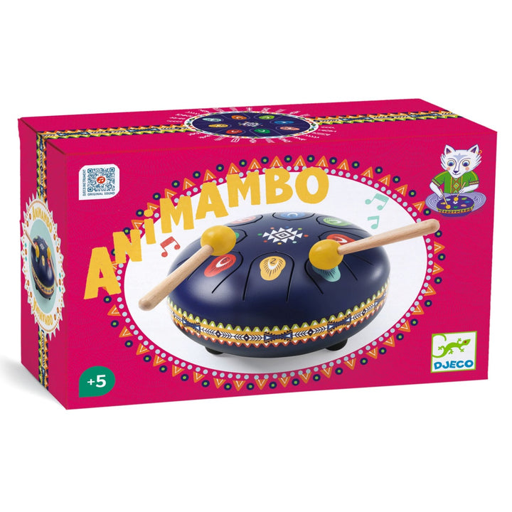 Djeco Animambo Blue Tongue Drum (8 notes)