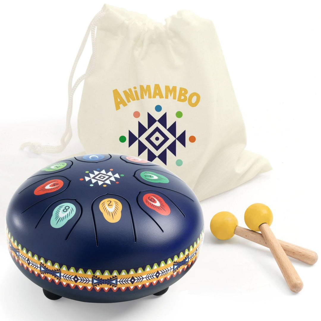 Djeco Animambo Blue Tongue Drum (8 notes)