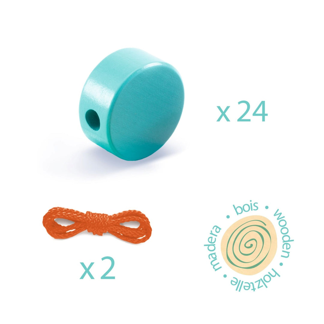 Djeco Filacolor Lacing Beads
