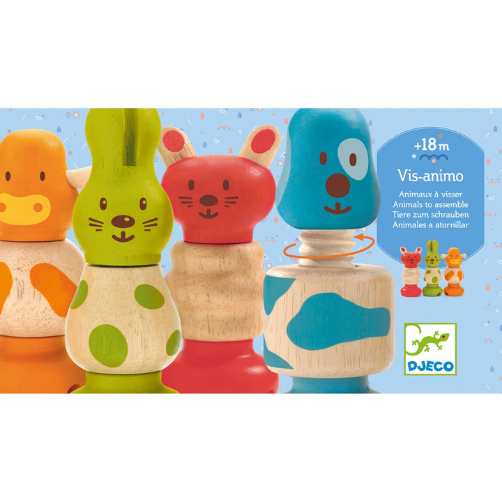 Djeco Vis-Animo Animals to Assemble