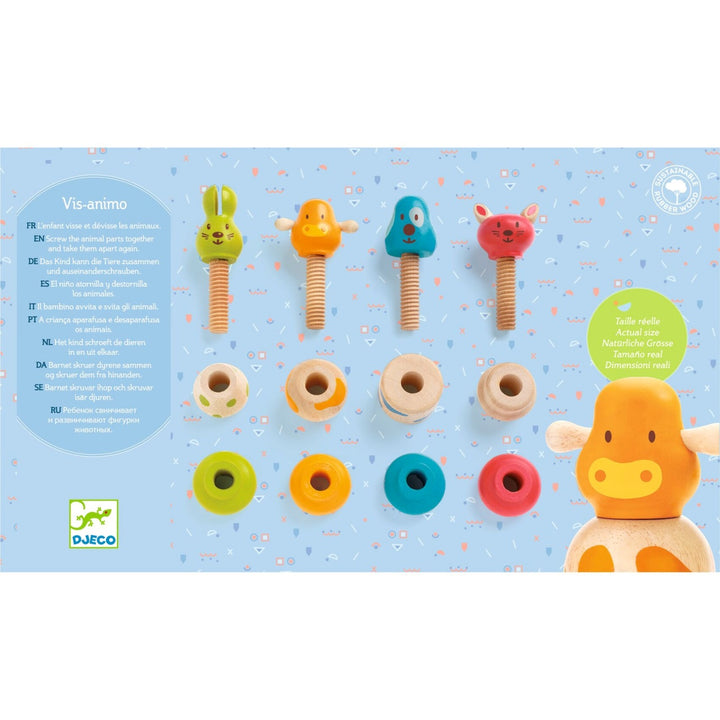 Djeco Vis-Animo Animals to Assemble