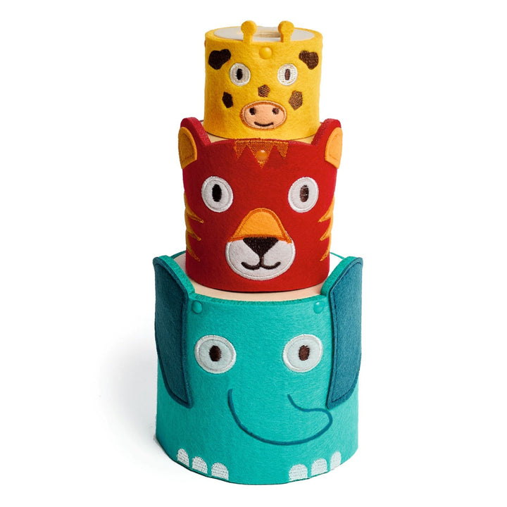Djeco Softi Totem Blocks for Stacking