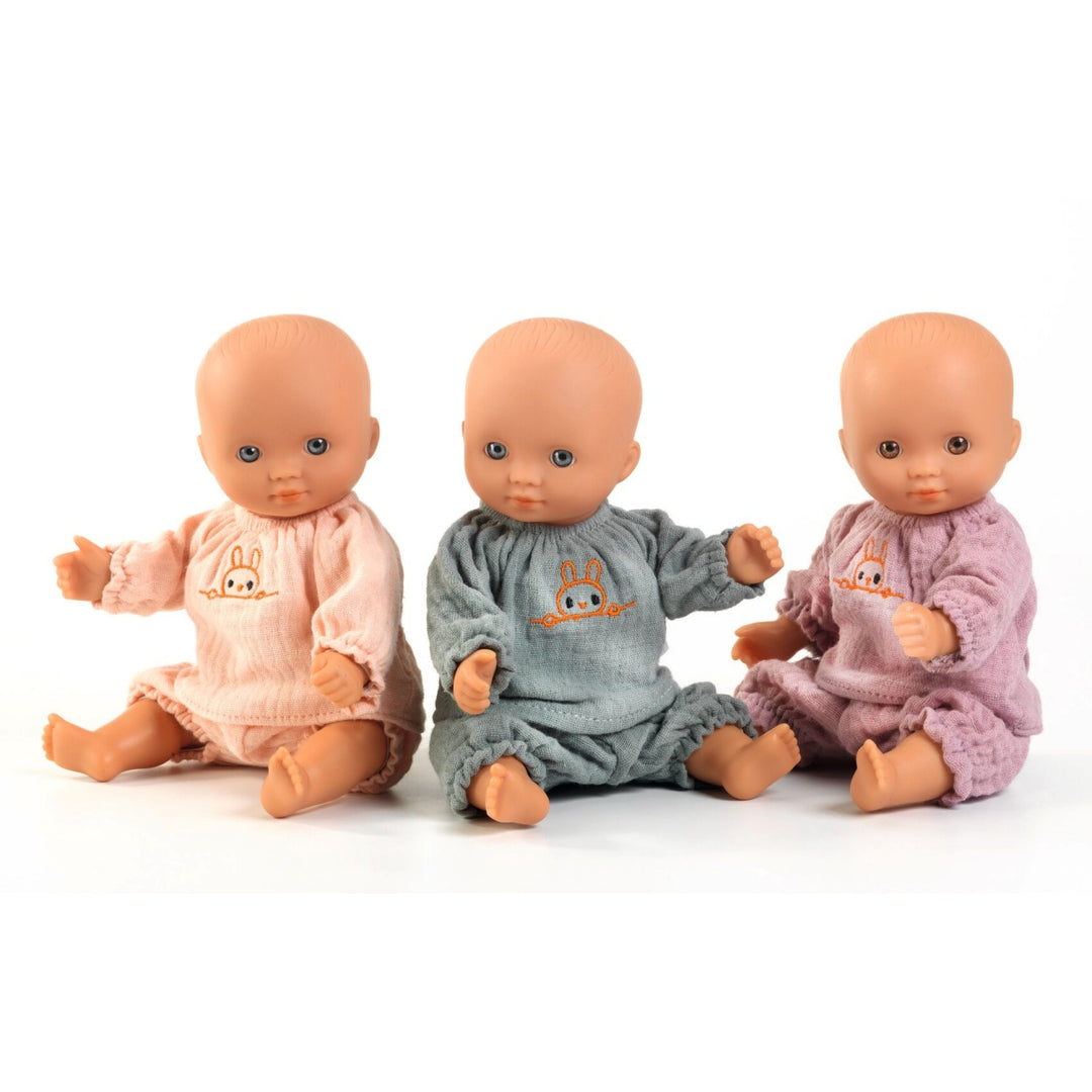 Djeco Pomea Mini Doll - Lola, Ola or Dina