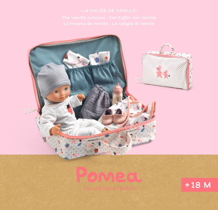 Djeco Baby Pomea Suitcase - Vanille