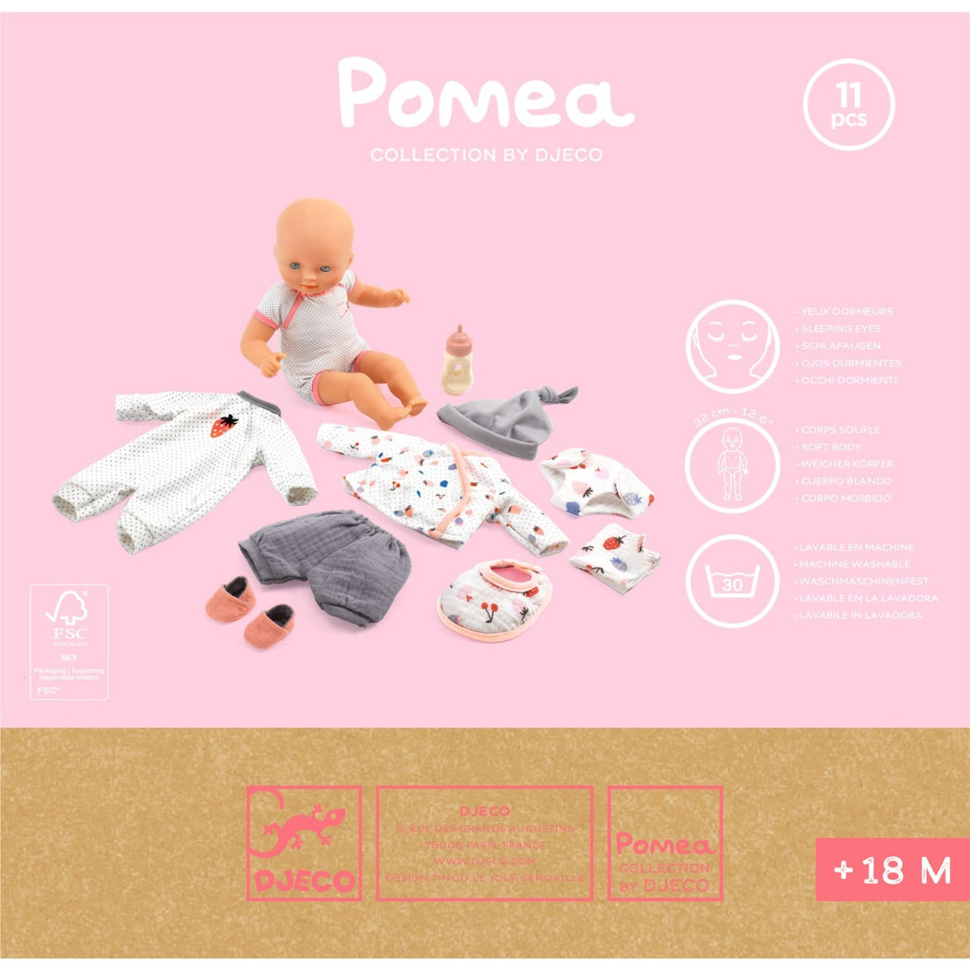 Djeco Baby Pomea Suitcase - Vanille