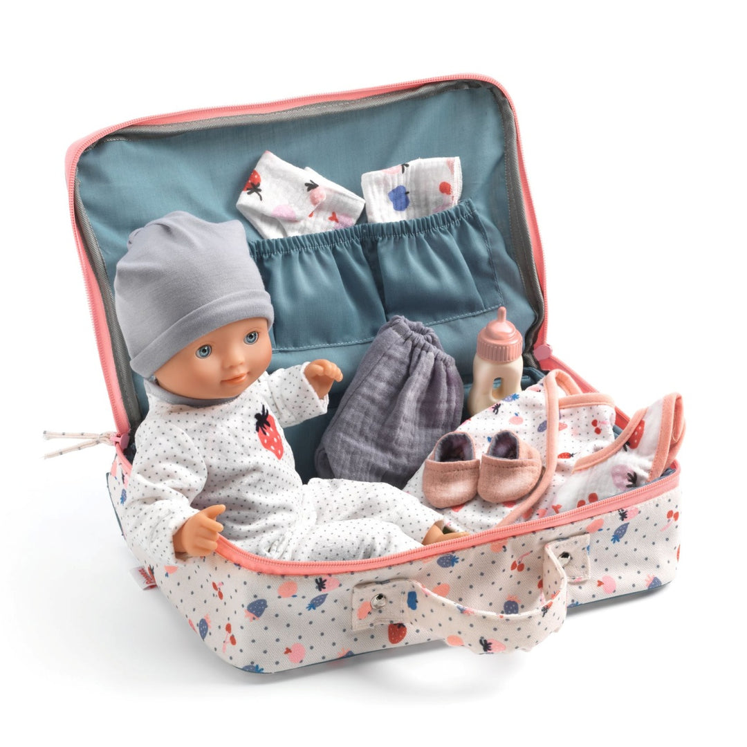 Djeco Baby Pomea Suitcase - Vanille