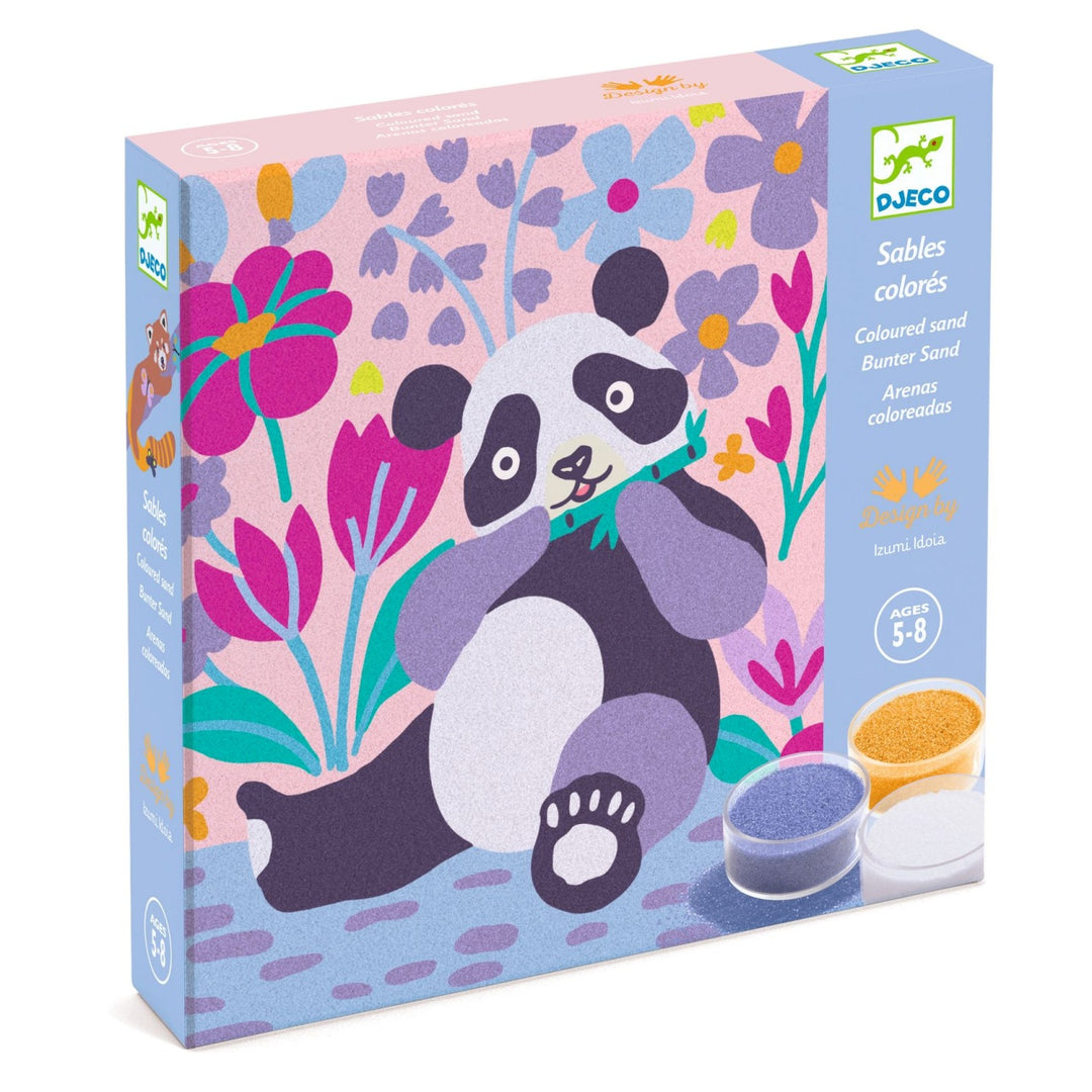 Djeco Coloured Sand and Glitter Art - Velvety Paws