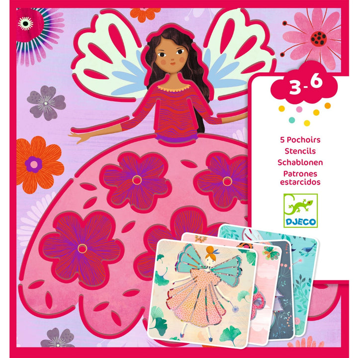 Djeco Stencils - Fairies