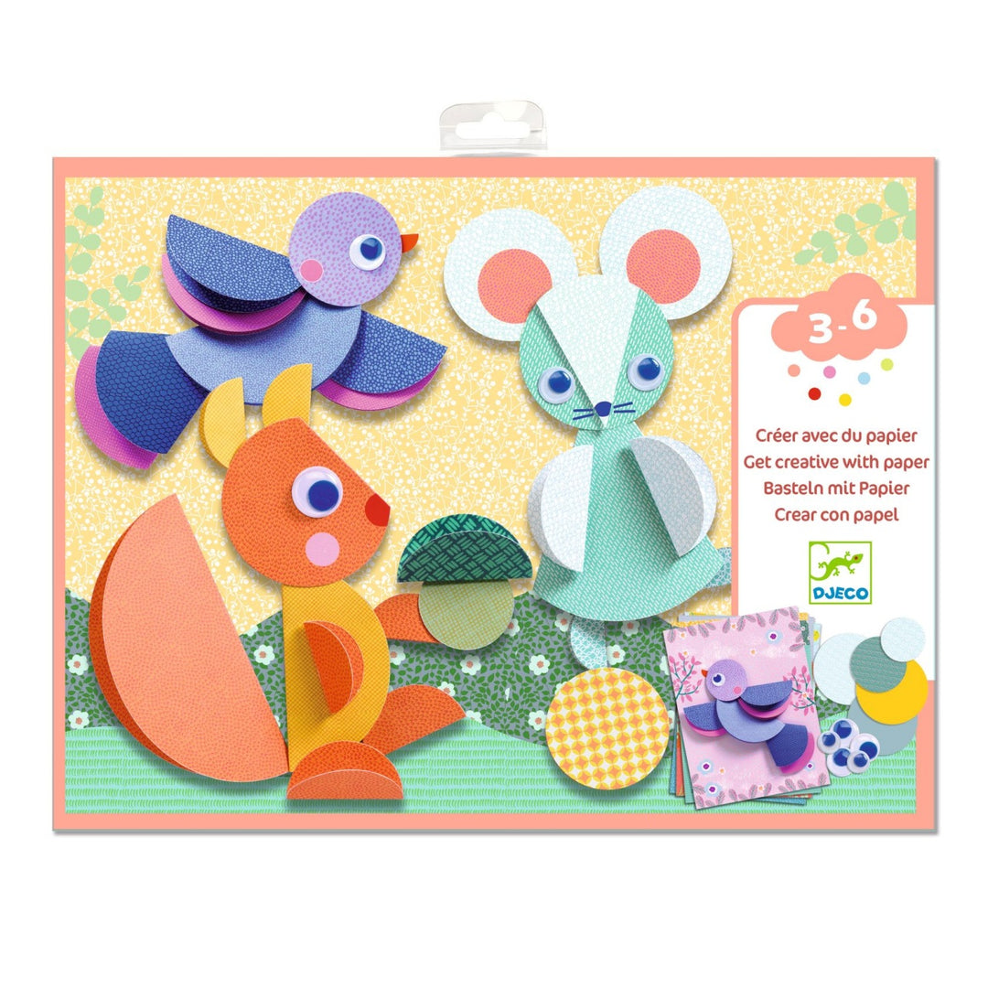 Djeco Create with Paper - Round and round