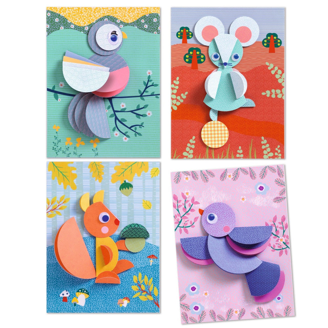 Djeco Create with Paper - Round and round
