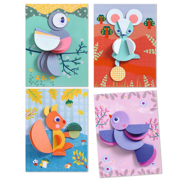 Djeco Create with Paper - Round and round