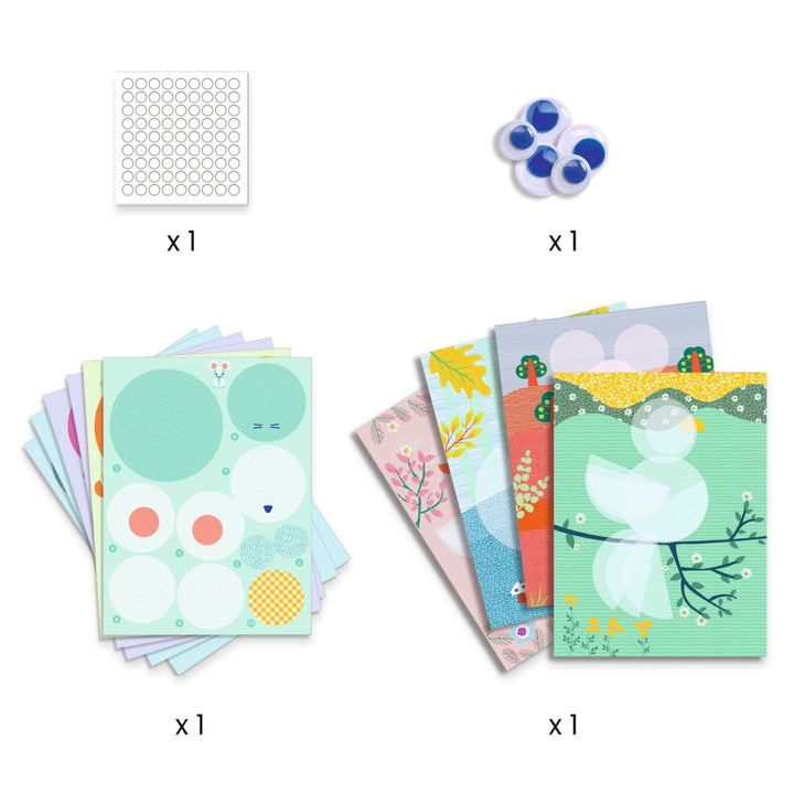 Djeco Create with Paper - Round and round
