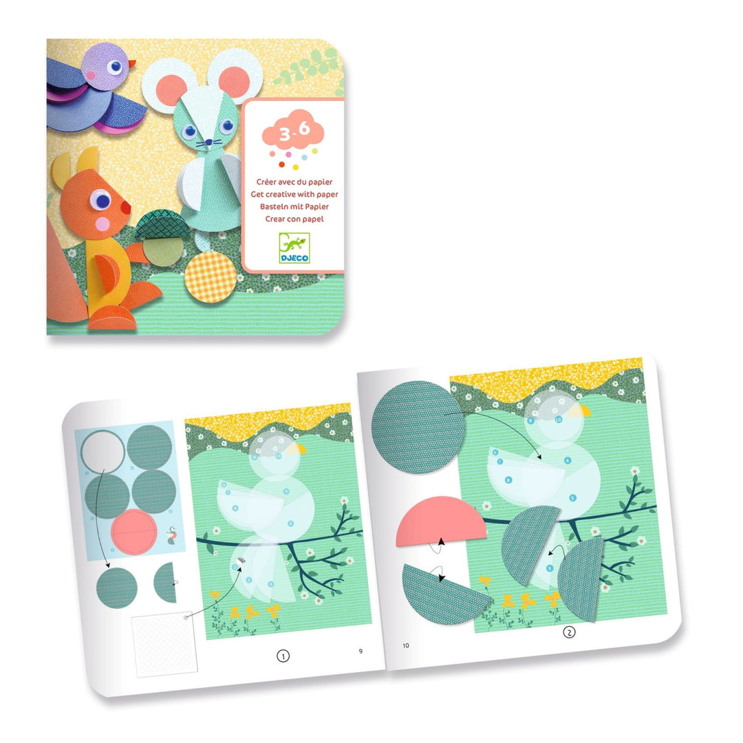 Djeco Create with Paper - Round and round