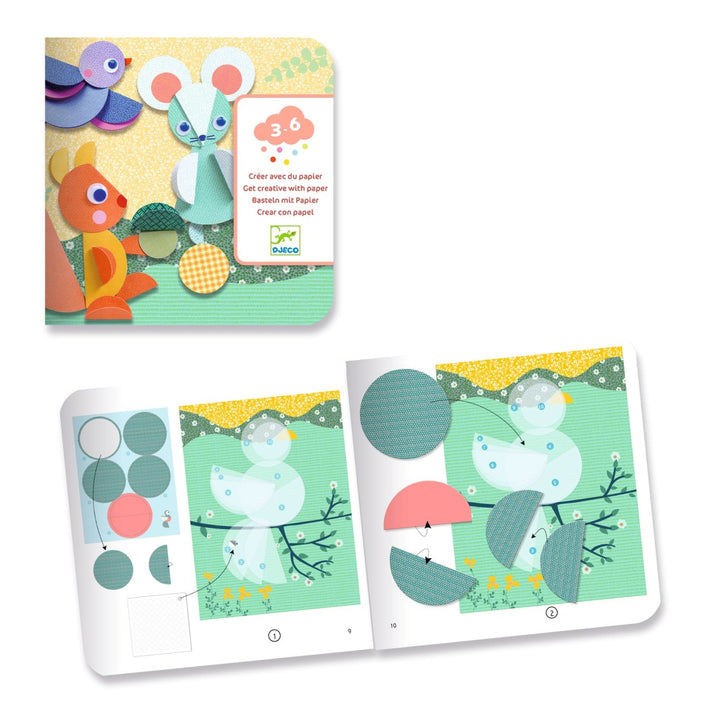 Djeco Create with Paper - Round and round