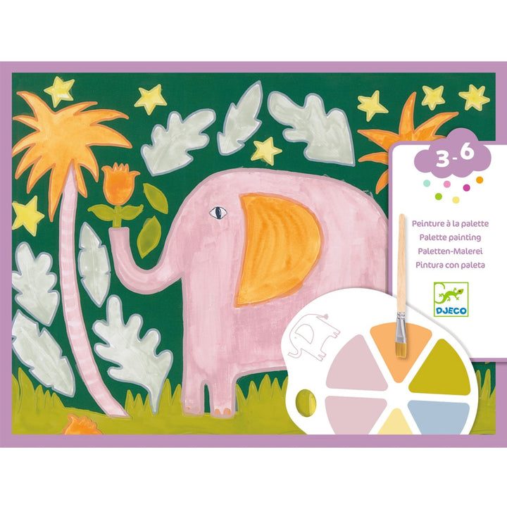 Djeco Paint for Little Ones - Palette Painting - Wild Ones