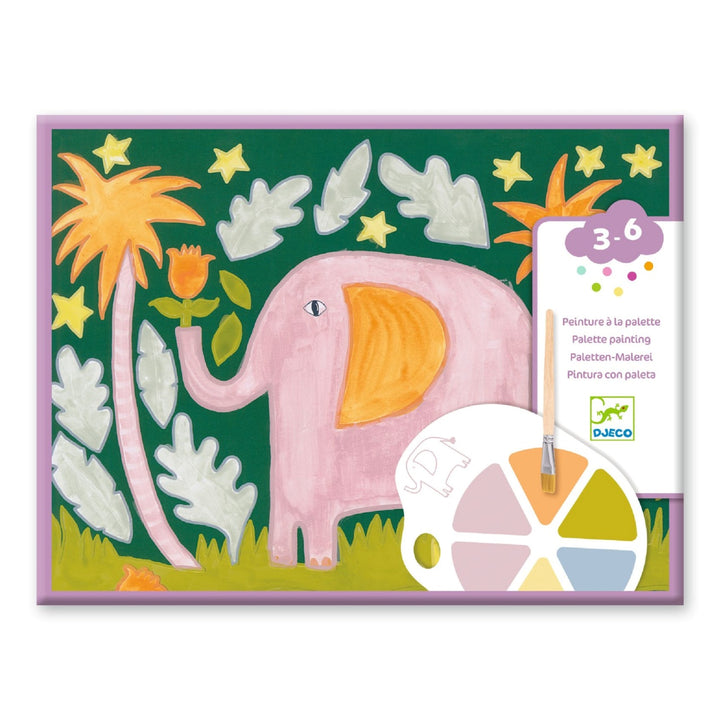 Djeco Paint for Little Ones - Palette Painting - Wild Ones