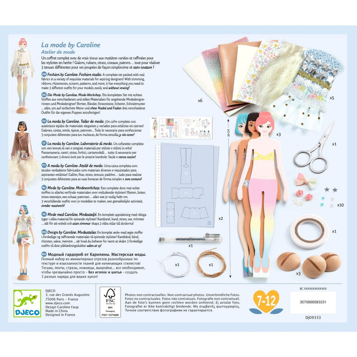 Djeco Fashion Workshop - Fashion by Caroline