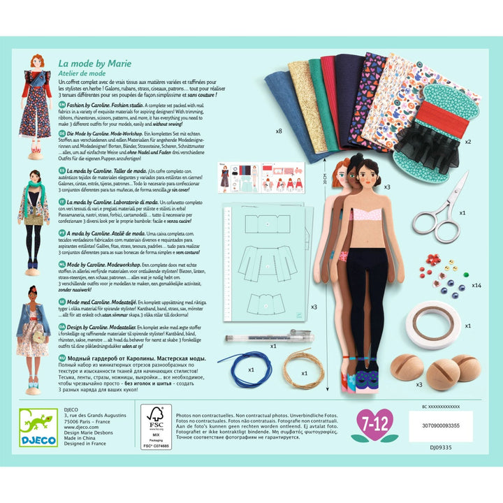 Djeco Fashion Workshop - Fashion by Marie