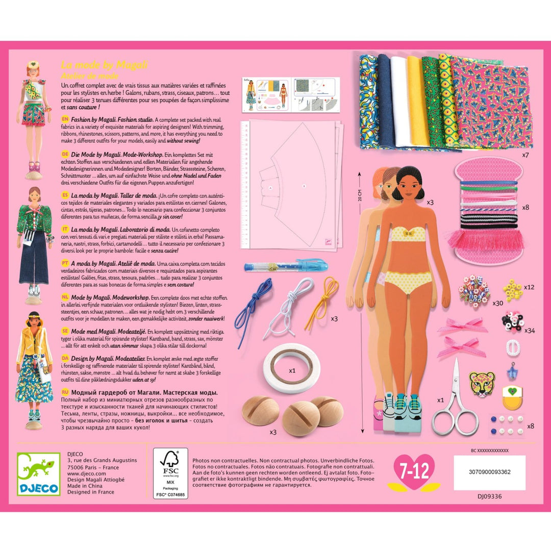 Djeco Fashion Workshop - Fashion by Magali