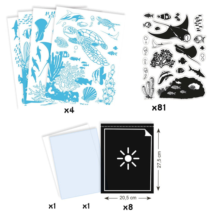 Djeco Cyanotypes - Ultramarine
