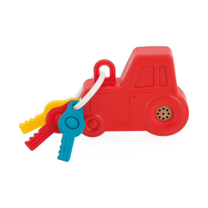 Janod Sound and Light Tractor Keyring