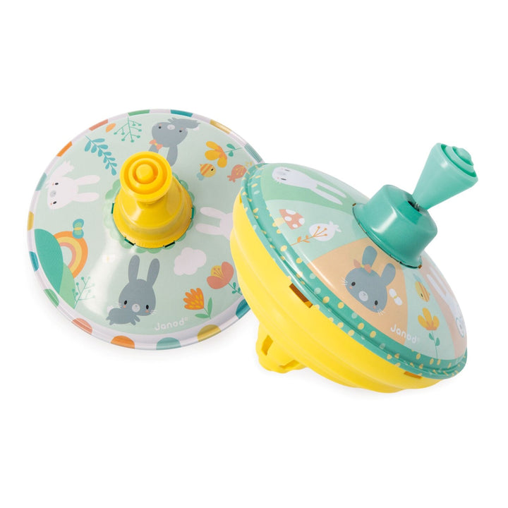 Janod Spinning Top - Rabbits